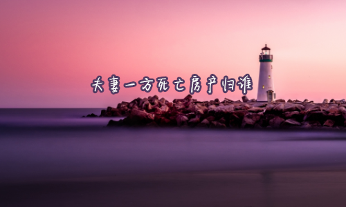 夫妻一方死亡房產(chǎn)歸誰(shuí)